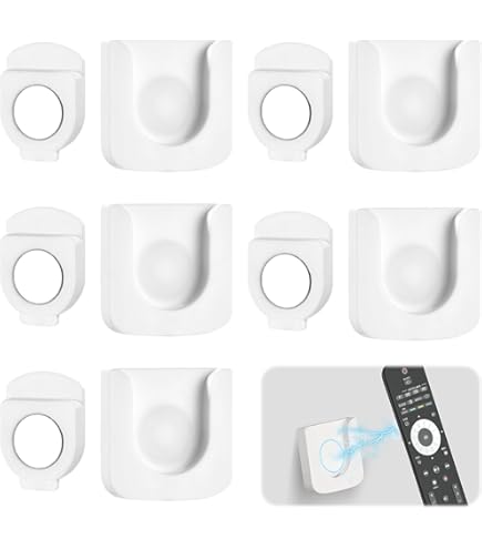 8 Supporti Magnetici Per Telecomando - Adesivi Da Parete, Forti E Facili Da Installare - Foto 2