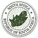 Produktbild 2 x Südafrika Vinyl Aufkleber Aufkleber Laptop Reise Gepäck Auto Ipad Schild Fun # 5397 - 10cm/100mm Wide