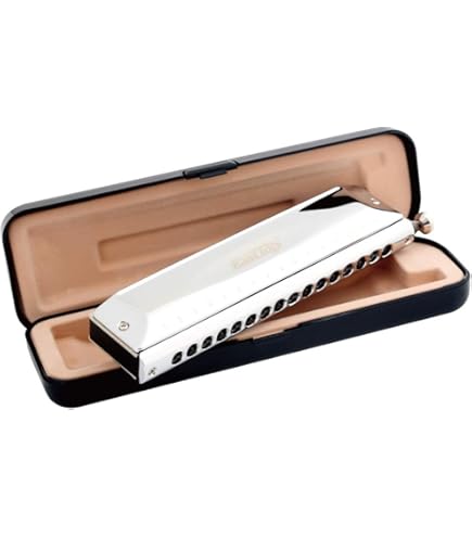 Hering HE-5164C Chromatic 64 Harmonica 16 Holes : Amazon.fr