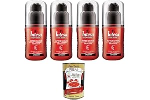ITALIAN GOURMET E.R. Intesa Pour Homme After Shave Antirughe Hidratante contra arrugas, sin alcohol, 4 x 100 ml + Polpa Italiana Gourmet 400 g