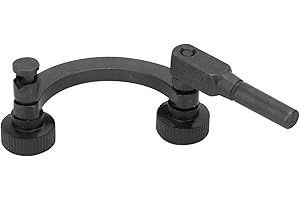 MUTUER Digital Dial Indicator Holder 8mm Dial Indicator Support Stand Half Round Combination Test Dial Indicator Holder Dial Indicator Support Stand