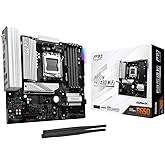 ASRock B650M Pro X3D WiFi 6E AMD AM5 Micro-ATX Anakart, Ryzen 9000/8000/7000 Serisi İşlemcileri, DDR5 8000+ (OC), PCIe 5.0, 2