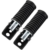 Nikou Motorcycle Footrest &ndash; 1 Pair of Motorcycle Rear Passenger, Foot Rest Pedal, Compatible with Szki Gn125 / Qj25 / Gs125 /