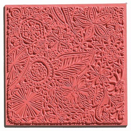 efco 9500505 Texturmatte, Naturkautschuk, 9 x 9 x 0,3 cm, braun