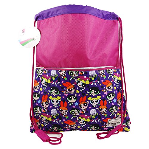 Preisvergleich Produktbild Powerpuff Girls Kinden Junge Rucksack Beutel Gymsack Beuteltasche 41 cm