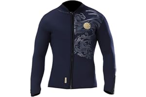 Traje de Neopreno 5mm Chaqueta Térmica de Manga Larga Traje de Buceo de Neopreno Hombre Mujer – PAWHITS