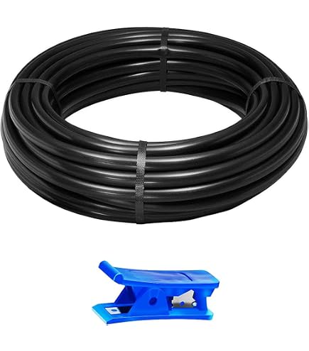 Tubo Pneumatico In Poliuretano PU 20m - Flessibile Per Aria Compressa, 8mm Esterno/5mm Interno, Con 21 Connettori E Accessori