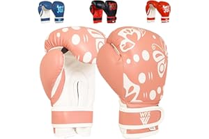 WFX Kids Boxing Gloves 4oz, 6oz Professional MMA Sparring Junior Muay Thai Gloves Kickboxing Punch Bag Training Fighting for Young Fighters
