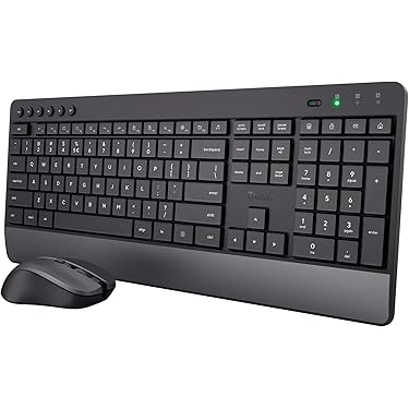 iClever GK03 Draadloos toetsenbord en muis combo voor Mac en Windows, 2