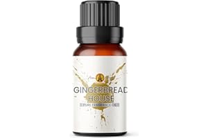 AROMA ENERGY Gingerbread House Christmas Fragrance Oil, 100ml (Ideal for Aromatherapy, Oil Burner, Diffuser, Home Made Making, Potpourri, Candle, Soap, Slime, Bath Bomb, Air Freshener)