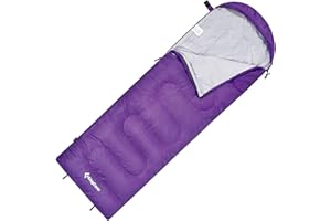 KingCamp śpiwór dla dorosłych, bardzo szeroki flanelowy śpiwór na kemping, z plecakiem, ciepła i zimna pogoda, duży i wysoki, lekki, rozmiar XL