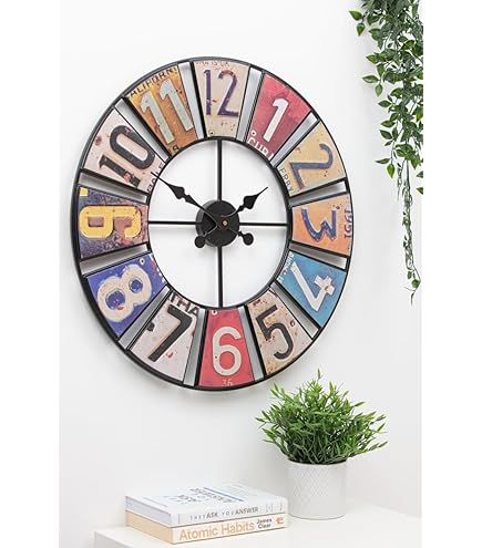 Wandklokken Op batterij 80 cm kopen? ✔️ Vergelijk de beste aanbiedingen