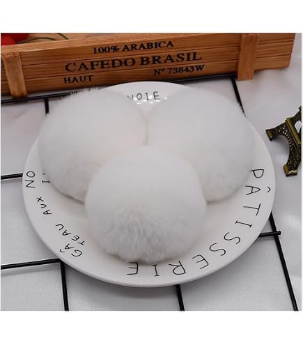 50 pompon colorati da 20 mm, per fai da te, pompon colorati, per artigianato, pompon per Pasqua, Natale, pompon colorati per fai da te, decorazione da tavolo di compleanno, arancione