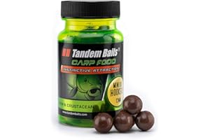 Tandem Baits Carp Food Perfection Mini Oil Hookers, D'appâts pour carpes, Pêche de la Carpe, Peche, Pop-Ups, Bouillette Carpe, Professionnel Accessoires de Pêche Carpe 12mm 50g
