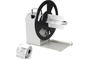 YUCHENGTECH Rebobinador de Etiquetas Automático Diámetro 230mm Rebobinadora Etiquetas Bidireccional Núcleo Interno de 1/1,5/3 Pulgadas Enrollador de Etiquetas 1-10 pulgadas/s Velocidad Ajustable