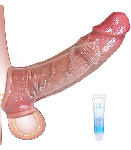 Ultra-realistic Penis Sleeve Penis Extender Istantly Big Cock Men Enlargement: Gay Porn