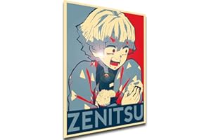 TOKISO Instabuy Poster Propaganda - Demon Slayer - Zenitsu Variant 04 - SA0503 Manifesto 70x50cm