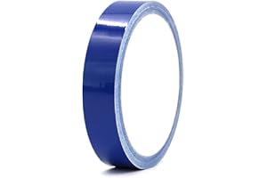 Finest Folia 10m Strisce adhesive decorative per auto moto barca e modellismo in vari colori autoadesive Lunghezza (15mm, Blu reale)