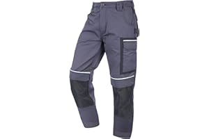 ELIWORX Arbeitshosen Männer Stretch Einsatz - Bequeme Passform - Robustes, Flexibles Material - Smartes Taschen-Design - Arbeitshose Herren ideal für Handwerk Heimwerk und Baugewerbe