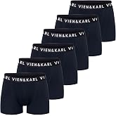 VIEN&KARL Premium Box with 6, Men's Boxers, Cotton, Lycra, Men's Underwear Panties