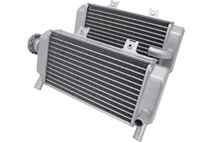 AnXin Radiatore Radiatori Aluminum Fit per CRF250R CRF250X 2004-2009 2005 2006 2007 2008 2009 Moto Cross