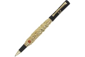 Abcsea Stylo À Roulette Dragon Volant Avec Gaufrage - or