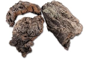 REPTILES PLANET - Reptiliège - Assortiment de Liège pour Décoration de Terrarium - 10 litres