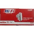 HI-FI E-Class Modular 1W 6A Switch (White)1 Box 20 Qty