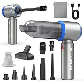 Yomile Aspirador de Mano, 25000Pa/120W Mini Aspirador Recargable, Aspiradoras de Mano con Motor sin Escobillas de 210.000 RPM