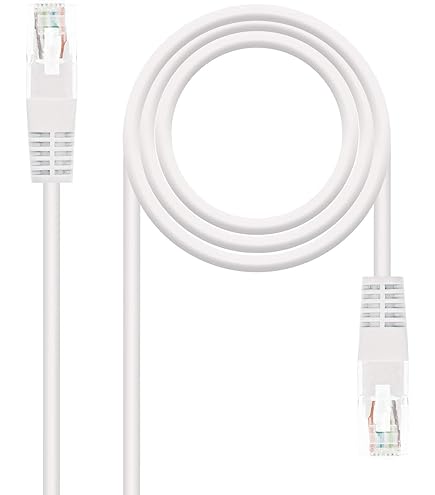 Aisens A133 – 0198 LATIGUILLO RJ45 Network Cable (2 M, 10/100 Mbit/s, Switch/Router/Modem/Patch Panel/Access Point/Patch Fields) White