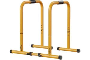 RELIFE REBUILD YOUR LIFE Dips Barre Parallèle Station de Musculation Réglable Push Up Dip Support Gym Street Workout Dip Stands