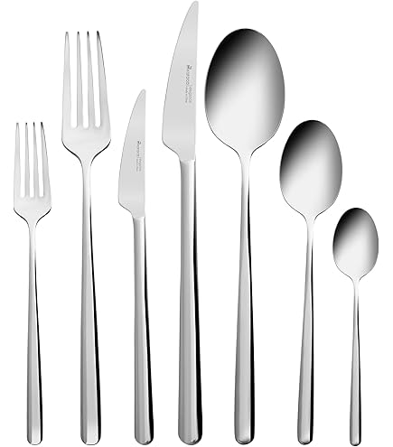 Sabary 40 Pcs Handle Silverware Stainless Steel Sets For 8 Flatware Cutlery With Colored Handles 8 Dinner Knife, 8 Dinner Fork, 8 Salad Fork, 8 Dinner Spoon, 8 Dessert Spoon For Home(Red - View #9