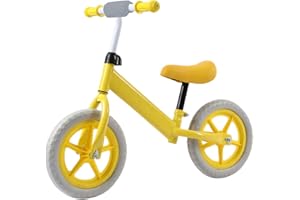 VICYOL S&D Bicicletta senza Pedali. Mini Triciclo per Bambini da 1 Anno. Cavalcabile Leggero per Bambini, con 4 Ruote e Sella Regolabile. Giocattolo per Bambini. Regalo per Ragazzi e Ragazze.