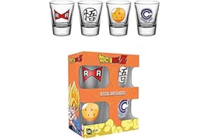 GB Eye LTD, Dragon Ball Z, Mix, Vasos de chupito 20 ml
