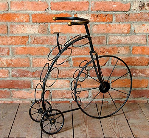Preisvergleich Produktbild HJHY® Retro Kreative Weinregal Europäischen - Stil Fahrräder Weinregal Home Wohnzimmer Dekorationen Kleine Einrichtungsgegenstände Boutique / Maison / Bar (Farbe : #1)