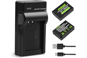 iPrize 2X LP-E17 akumulator 1200 mAh i ładowarka do Canon EOS RP R8 R10 R50 R100, EOS M3 M5 M6 M6 Mark II, EOS 200D 250D 77D 750D 760D 800D 850D, aparat KISS X8i