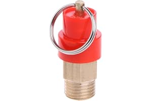 Ocobudbxw CALDO 1/4 '' 10KG BSP Compressore D'aria Valvola di Rilascio di Sicurezza Regolatore Di Pressione