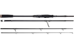 Savage Gear SG2 Power Game TR 2,43m H 40-110g - Reiserute zum Spinnfischen, Hechtrute für Angelreisen, Raubfischrute zum Kunstköderangeln, Rute