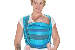 Hoppediz, fascia porta-bebè con istruzioni per legatura