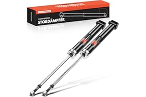 Frankberg 2x Ammortizzatori per sospensioni Ammortizzatori per telaio Posteriore sinistro destro 604mm Pressione del gas Compatibile con Passa.t Variante 3B5 Passa.t Variante 3B6 A6 4B2 4B4 45007