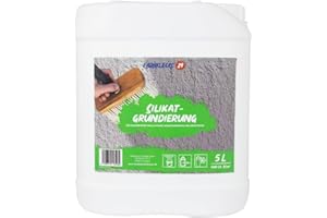 Farbklecks24 Silikat Grundierung 5L (versch. Größen) Tiefengrund, Haftgrund, lösemittelfrei