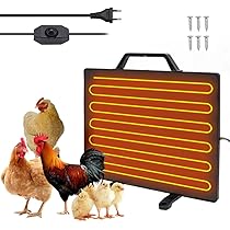 Riscaldatore Per Pollaio 120W Doppio Lato - Timer 0-24h, Temperatura Regolabile 5-80°C - Foto 10