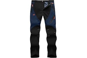 HFDWYJ Pantalones de Invierno con Forro Polar para Mujer, Impermeables, Cortavientos, para Invierno, con Forro cálido, para esquí, Snowboard, Trekking