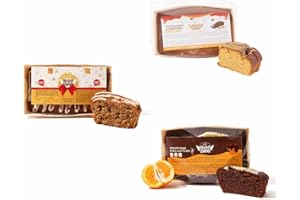 Keto Loaves - No Guilt Bakes – Gluten Free & Keto Friendly - No Added Sugars, Healthy Snack, Tea Time, Diabetic and Metabolic Friendly – Great for tea time, Moist Loaf, Autumn Flavours (3 x 340g)