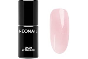 NÉONAIL NEONAIL Pintauñas Semipermanentes 7,2 ml - Rosa Melocotón Gentle Promise - Esmaltes Semipermanentes Para Uñas - Manicura - Nail Art - Laca De Uñas - Esmalte Uñas