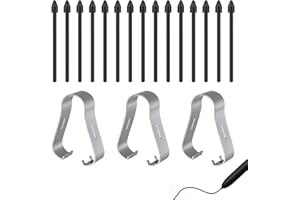 EIAIGKY 15 wymiennych końcówek do Samsunga S Pen Samsung Galaxy Tab S8/S8+Plus/S8 Ultra/S7/S7+Plus/S7 FE/S6/ S6 5G/ S6 Lite S/9+ Plus, końcówka S Pen z 3 narzędziami wymiennymi