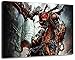 Produktbild Darksiders Format 120x80 cm Bild auf Leinwand, XXL riesige Bilder fertig gerahmt mit Keilrahmen, Kunstdruck auf Wandbild mit Rahmen