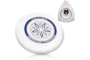 EEPLUYTY 175g Frisbee de compétition, Frisbee sportif, Frisbee professionnel, Frisbee d'extérieur original, sports de plein air amusants, joueurs professionnels et occasionnels (sac de rangement)【Section C】