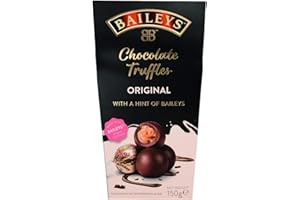 Baileys Chocolate Truffles | 1 x 150 g | einzeln verpackte Pralinen | Pralinen Geschenk | gefüllt mit Likör
