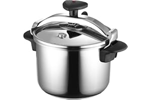 Magefesa Star Recta - Olla Express Tradicional 6L, Acero Inoxidable 18/10, para Todo Tipo de Cocinas, Inducción, 3 Sistemas de Seguridad